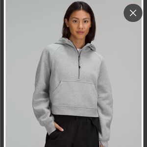 Lululemon Scuba Oversized Half Zipped Hoodie